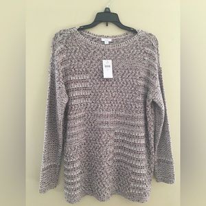 NWT, J.Jill long sleeve sweater, size Small